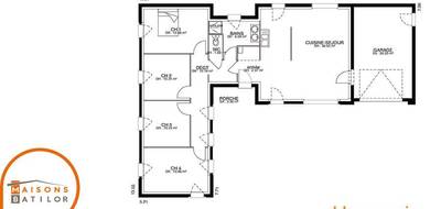 Programme terrain + maison à Dammartin-Marpain en Jura (39) de 111 m² à vendre au prix de 271100€ - 4