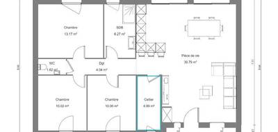 Programme terrain + maison à Dechy en Nord (59) de 90 m² à vendre au prix de 210000€ - 4