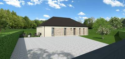 Programme terrain + maison à Hermaville en Pas-de-Calais (62) de 105 m² à vendre au prix de 241600€ - 1