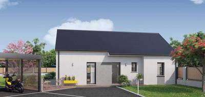 Programme terrain + maison à LA CHAPELLE GACELINE en Morbihan (56) de 750 m² à vendre au prix de 147572€ - 1