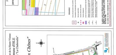 Terrain seul à Isle en Haute-Vienne (87) de 566 m² à vendre au prix de 69500€ - 2