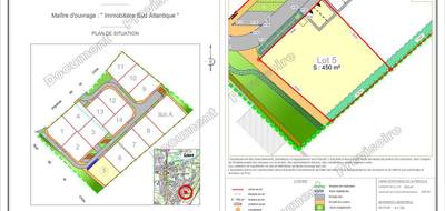 Terrain seul à Échiré en Deux-Sèvres (79) de 450 m² à vendre au prix de 63500€ - 2