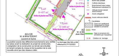 Terrain seul à Prahecq en Deux-Sèvres (79) de 457 m² à vendre au prix de 51000€ - 1
