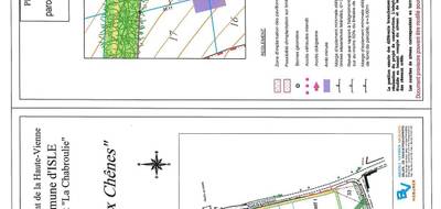 Terrain seul à Isle en Haute-Vienne (87) de 555 m² à vendre au prix de 69000€ - 2