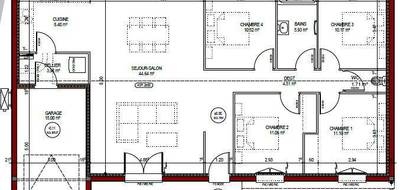 Programme terrain + maison à Saint-Orens-Pouy-Petit en Gers (32) de 110 m² à vendre au prix de 190400€ - 2