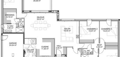 Programme terrain + maison à Haut-Mauco en Landes (40) de 153 m² à vendre au prix de 369000€ - 2