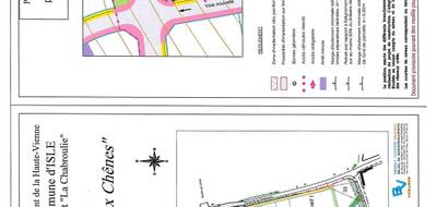 Terrain seul à Isle en Haute-Vienne (87) de 556 m² à vendre au prix de 68000€ - 2