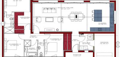 Programme terrain + maison à Masseube en Gers (32) de 120 m² à vendre au prix de 269900€ - 2