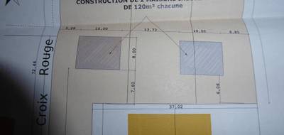 Terrain seul à Crouy-sur-Ourcq en Seine-et-Marne (77) de 4073 m² à vendre au prix de 79000€ - 1