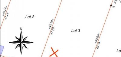 Terrain seul à Saint-Pierre-de-Trivisy en Tarn (81) de 1225 m² à vendre au prix de 31000€ - 4