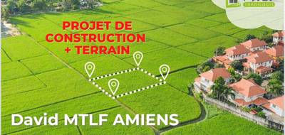 Terrain seul à Hébécourt en Somme (80) de 550 m² à vendre au prix de 60000€ - 2