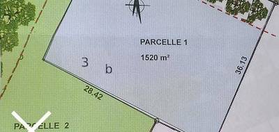 Terrain seul à Aumagne en Charente-Maritime (17) de 1520 m² à vendre au prix de 36400€ - 1