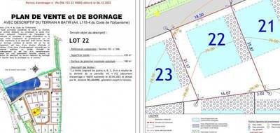 Terrain seul à Péaule en Morbihan (56) de 435 m² à vendre au prix de 54495€ - 3