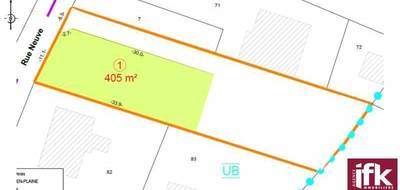 Terrain seul à Sainte-Croix-en-Plaine en Haut-Rhin (68) de 405 m² à vendre au prix de 99000€ - 2