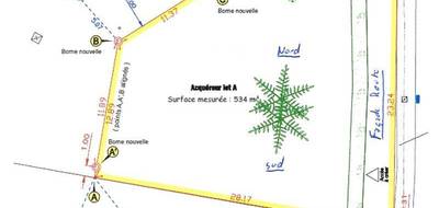 Terrain seul à Bruz en Ille-et-Vilaine (35) de 534 m² à vendre au prix de 185000€ - 3