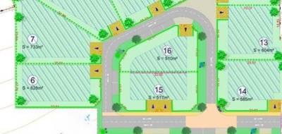 Terrain seul à Avranches en Manche (50) de 577 m² à vendre au prix de 60000€ - 2