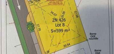 Terrain seul à Verdun-sur-Garonne en Tarn-et-Garonne (82) de 599 m² à vendre au prix de 79000€ - 3