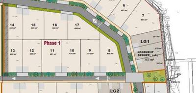 Terrain seul à Semblançay en Indre-et-Loire (37) de 497 m² à vendre au prix de 76700€ - 4