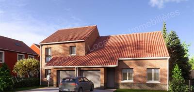 Programme terrain + maison à Cappelle-la-Grande en Nord (59) de 80 m² à vendre au prix de 219900€ - 1