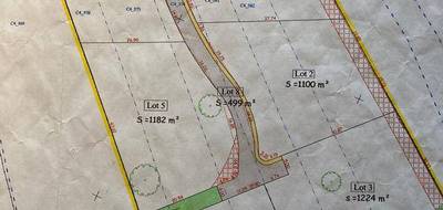 Terrain seul à Mirebeau-sur-Bèze en Côte-d'Or (21) de 1198 m² à vendre au prix de 52500€ - 2