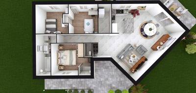 Programme terrain + maison à Monthyon en Seine-et-Marne (77) de 430 m² à vendre au prix de 266600€ - 2