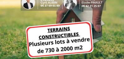 Terrain seul à Tinténiac en Ille-et-Vilaine (35) de 2038 m² à vendre au prix de 279400€ - 1