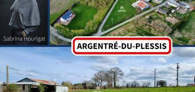 Terrain seul à Argentré-du-Plessis en Ille-et-Vilaine (35) de 3000 m² à vendre au prix de 55000€ - 1