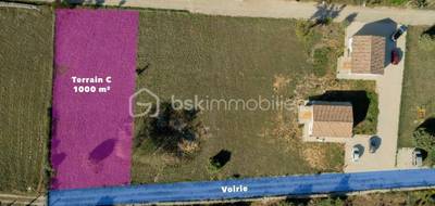 Terrain seul à Saint-Remèze en Ardèche (07) de 1000 m² à vendre au prix de 85000€ - 4