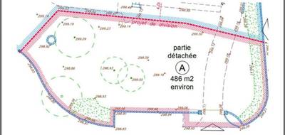 Terrain seul à Dommartin en Rhône (69) de 486 m² à vendre au prix de 275000€ - 3