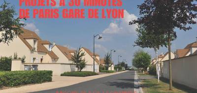 Programme terrain + maison à Combs-la-Ville en Seine-et-Marne (77) de 340 m² à vendre au prix de 287000€ - 1