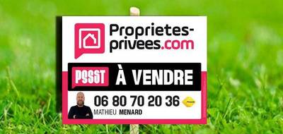 Terrain seul à Pommiers en Aisne (02) de 913 m² à vendre au prix de 74990€ - 1