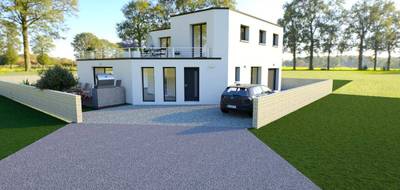 Programme terrain + maison à Montévrain en Seine-et-Marne (77) de 285 m² à vendre au prix de 529060€ - 1