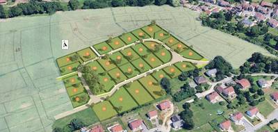 Terrain seul à Héricourt en Haute-Saône (70) de 608 m² à vendre au prix de 57500€ - 2