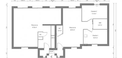 Programme terrain + maison à Gargenville en Yvelines (78) de 1036 m² à vendre au prix de 493600€ - 3