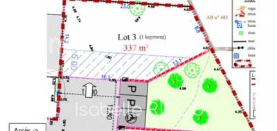 Terrain seul à Dolus-d'Oléron en Charente-Maritime (17) de 337 m² à vendre au prix de 170000€ - 3