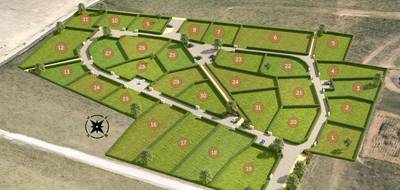 Terrain seul à Sevenans en Territoire de Belfort (90) de 706 m² à vendre au prix de 88500€ - 2