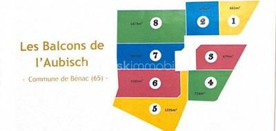 Terrain seul à Bénac en Hautes-Pyrénées (65) de 661 m² à vendre au prix de 58000€ - 2