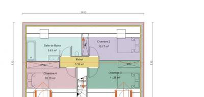 Programme terrain + maison à Vernon en Eure (27) de 647 m² à vendre au prix de 315110€ - 4