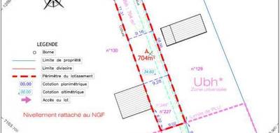 Terrain seul à Sarzeau en Morbihan (56) de 1001 m² à vendre au prix de 162750€ - 4