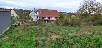 Terrain seul à Gougenheim en Bas-Rhin (67) de 638 m² à vendre au prix de 135000€ - 2