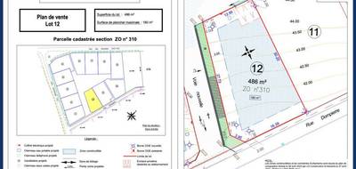 Terrain seul à Pléboulle en Côtes-d'Armor (22) de 486 m² à vendre au prix de 56133€ - 3