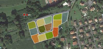 Terrain seul à Nommay en Doubs (25) de 754 m² à vendre au prix de 72500€ - 1