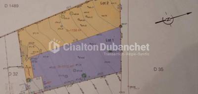 Terrain seul à Cordelle en Loire (42) de 1012 m² à vendre au prix de 77000€ - 4
