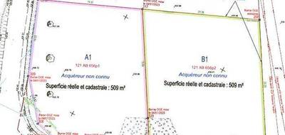 Terrain seul à Porte-des-Bonnevaux en Isère (38) de 509 m² à vendre au prix de 77000€ - 3