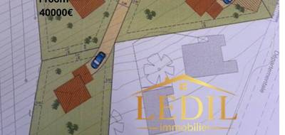 Terrain seul à Moissac en Tarn-et-Garonne (82) de 1166 m² à vendre au prix de 40000€ - 2