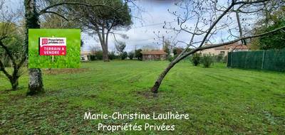 Terrain seul à Gauriaguet en Gironde (33) de 756 m² à vendre au prix de 86000€ - 1