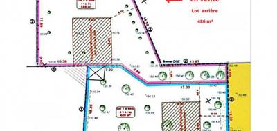 Terrain seul à Saint-Escobille en Essonne (91) de 486 m² à vendre au prix de 119000€ - 2