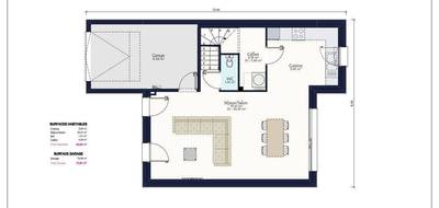 Programme terrain + maison à Pouillé-les-Côteaux en Loire-Atlantique (44) de 521 m² à vendre au prix de 262840€ - 3