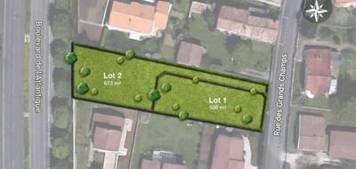 Terrain seul à Niort en Deux-Sèvres (79) de 673 m² à vendre au prix de 78000€ - 3