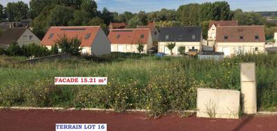 Terrain seul à Noyon en Oise (60) de 541 m² à vendre au prix de 51000€ - 1